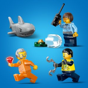 LEGO City Pościg łodzią policyjną (60456) 6