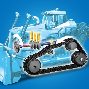 LEGO City Żółty buldożer (60466) 6