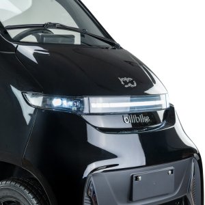 Czterokołowiec lekki, skuter elektryczny zabudowany z dachem MICRO CAR BILI BIKE SIGMA 4 LIT LiFePO4 czarny ciemne wnętrze 7