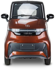 Czterokołowiec lekki, skuter elektryczny zabudowany z dachem MICRO CAR BILI BIKE SIGMA 4 LIT LiFePO4 brązowy ciemne wnętrze 3