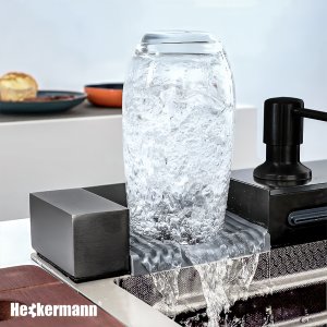 Zlewozmywak Heckermann Zlew wielofunkcyjny z ociekaczem Heckermann A8046X Grafitowy 14