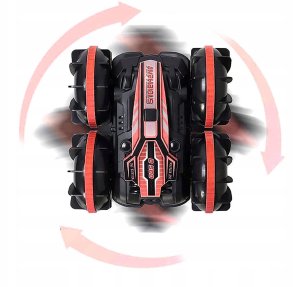 click4TOYS Auto Rc Amfibia Pływający Samochód Zdalnie Sterowany Pilot + Opaska Na Gest 7