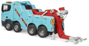 Bruder Scania Super 560R LKW Abschlepp LKW mit L+S Modul 3