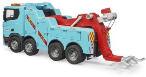 Bruder Scania Super 560R LKW Abschlepp LKW mit L+S Modul 4