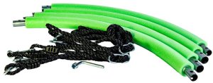 Huśtawka ogrodowa Bocianie Gniazdo XL, 100 cm, 150 kg, multikolor, kolorowe chorągiewki 10