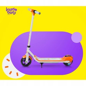 Hulajnoga elektryczna Atmosphera Hulajnoga Elektryczna Dla Dzieci Dziecka Led 10 Km/h Zasięg 8 Km Kiddoboo / Kby2whi / Y2 / Kiddorider / Pomarańczowy 6