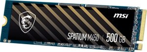 Dysk SSD MSI Spatium M450 500GB M.2 2280 PCI-E x4 Gen4 NVMe (S78-440K380-P83) 2