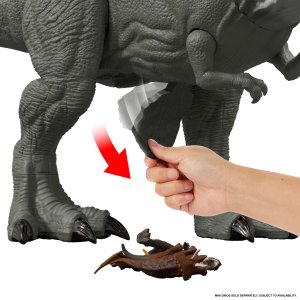 Figurka Mattel Jurassic World - Rebirth Kolosalny Tyranozaur 99 cm (JGB52) 4