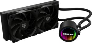 Chłodzenie wodne GENESIS Hydria 240 Czarne (NLG-2318) 2