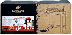Landmann Landmann wózek 56x84x87cm czerwony (0566) 4