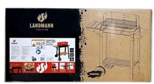 Landmann Landmann wózek 56x84x87cm czerwony (0566) 5