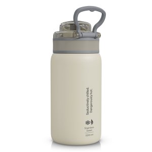 Zipro Butelka termiczna 500 ml Stainless Steel Beżowa 2