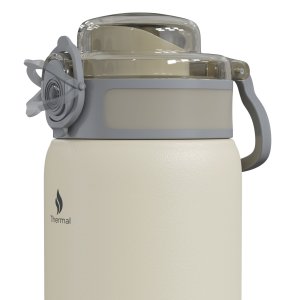 Zipro Butelka termiczna 500 ml Stainless Steel Beżowa 4