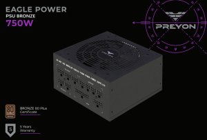 Zasilacz PREYON Eagle Power Bronze 750W (PEPB750W) 11