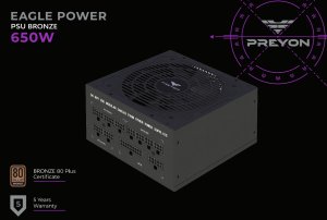 Zasilacz PREYON Eagle Power Bronze 650W (PEPB650W) 11