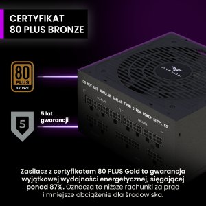 Zasilacz PREYON Eagle Power Bronze 650W (PEPB650W) 2