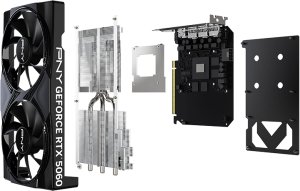Karta graficzna PNY GeForce RTX 5060 Overclocked Dual Fan 8GB GDDR7 DLSS4 (VCG50608DFXPB1-O) 11