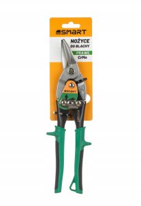 nożyce do blachy soft grip, 240 mm, crmo, prawe 3