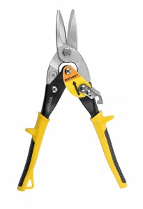 nożyce do blachy soft grip, 240 mm, crmo, proste 2