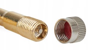 Końcówka przedłużka do pompowania – mosiężna kątowa 90° 8mm (25/250) 2