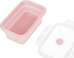 Aptel NILS NC4105 POJEMNIK LUNCHBOX SKŁADANY RÓŻOWY 500 ML 2
