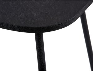 Stolik kawowy metalowy BOAZ, wys. 43 cm 2