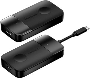 System przekazu sygnału AV Vention Bezprzewodowy transmiter HDMI 4K 30Hz czarny (ADOBB) 3