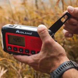 Radio A-LAN Radio alarmowe Midland ER100 z akumulatorem 2600mAh 7