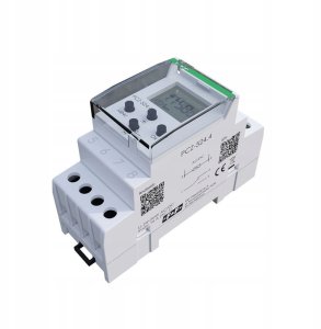 F&F Zegar sterujący programowalny astronomiczny F&F PCZ-524.4 16A 1NO/NC 24-264V AC/DC jednokanałowy programowalny przez NFC 2
