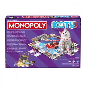 Winning Moves Gra Monopoly Koty 2025 3