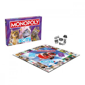 Winning Moves Gra Monopoly Koty 2025 7