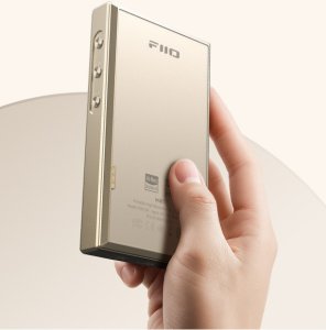 FiiO  Przenośny odtwarzacz audio M21 Titanium gold 2