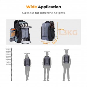 Plecak K&F Plecak fotograficzny Concept Camera Backpack 25 l (KF4430) 8
