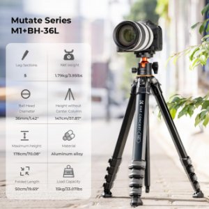 Statyw K&F Concept M1 z głowicą kulową BH-36L 9