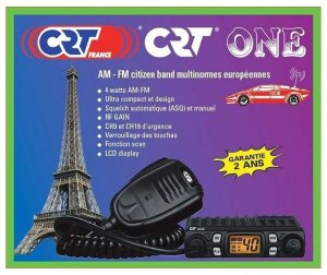 CB Radio CRT Radio CB ONE mini 10cm AM FM ASQ Vox 2