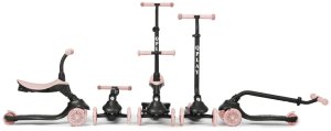 Hulajnoga Qplay Hulajnoga Sema Evo 3w1 Coral Pink 7
