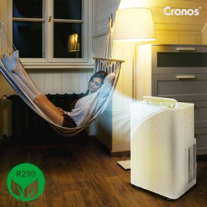 Klimatyzator Cronos Klimatyzator przenośny cichy OL-BKY35-A015C 3,5kW Pilot i akcesoria 2