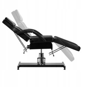 Activeshop Fotel kosmetyczny Sillon hydrauliczny v2 210 czarny 13