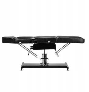Activeshop Fotel kosmetyczny Sillon hydrauliczny v2 210 czarny 2