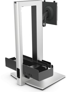 DELL Pro Slim OSS25 68,6 cm (27") Biurko Czarny, Srebrny 5