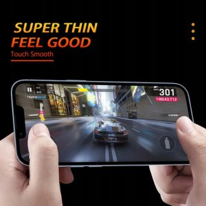 Szkło hybrydowe Bestsuit Flexible 5D Full Glue do Xiaomi 15 Ultra czarny (Hot Bending) 6