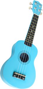 LUNA GUITARS SUPRIMO UK21 LB ukulele sopranowe 21"" niebieskie 6