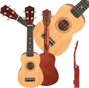 LUNA GUITARS SUPRIMO UK21 SET NW ukulele sopranowe 21" naturalny 4