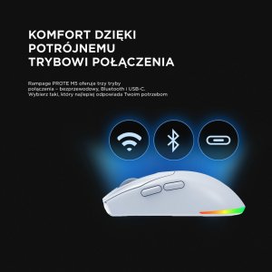 Mysz Rampage Prote M5 (PROTEM5-WHITE) 2