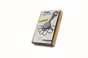 Troika TROIKA Schlüsselanhänger PATENT black chrome 4