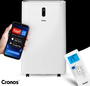 Klimatyzator Cronos Klimatyzator przenośny cichy OL-BKY47-A012B 4,7kW Pilot i akcesoria 5