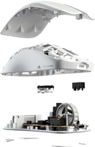 Mysz Glorious Glorious Series 2 PRO Wireless Gaming Maus - weiß 3