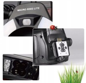 Lampa błyskowa MeiKe Lampa Błyskowa Led Ttl Do Makro Makrofotografii Do Canon / Meike Mk-14ext-c 8