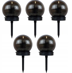 VOLTENO LAMPKA SOLARNA PLASTIK KULA 10cm STELLATO 2