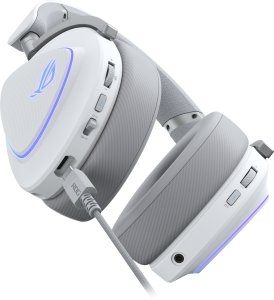 Słuchawki Asus ROG Delta II Białe (90YH03W0-BHUA10) 6